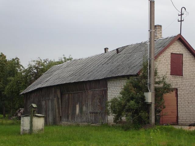 House on the outskirts of town